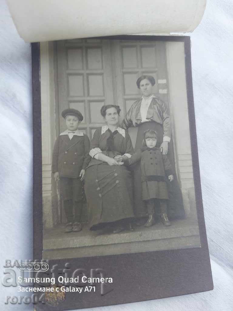FOTOGRAFIE VECHE - CARTON - NOU - 7