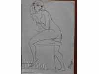 Erotic drawing 2, Ivan Filchev