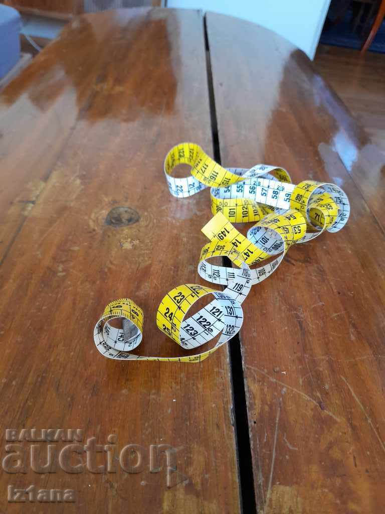 Old sewing tape measure Old sewing tape measure