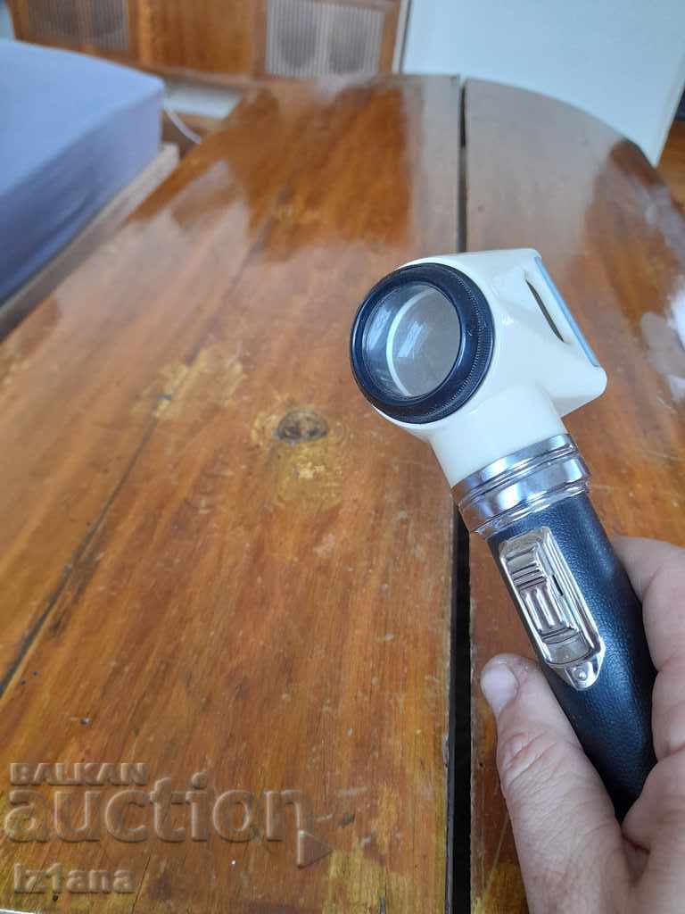 Old flashlight with magnifying glass - 6 Old flashlight with magnifying glass - 6