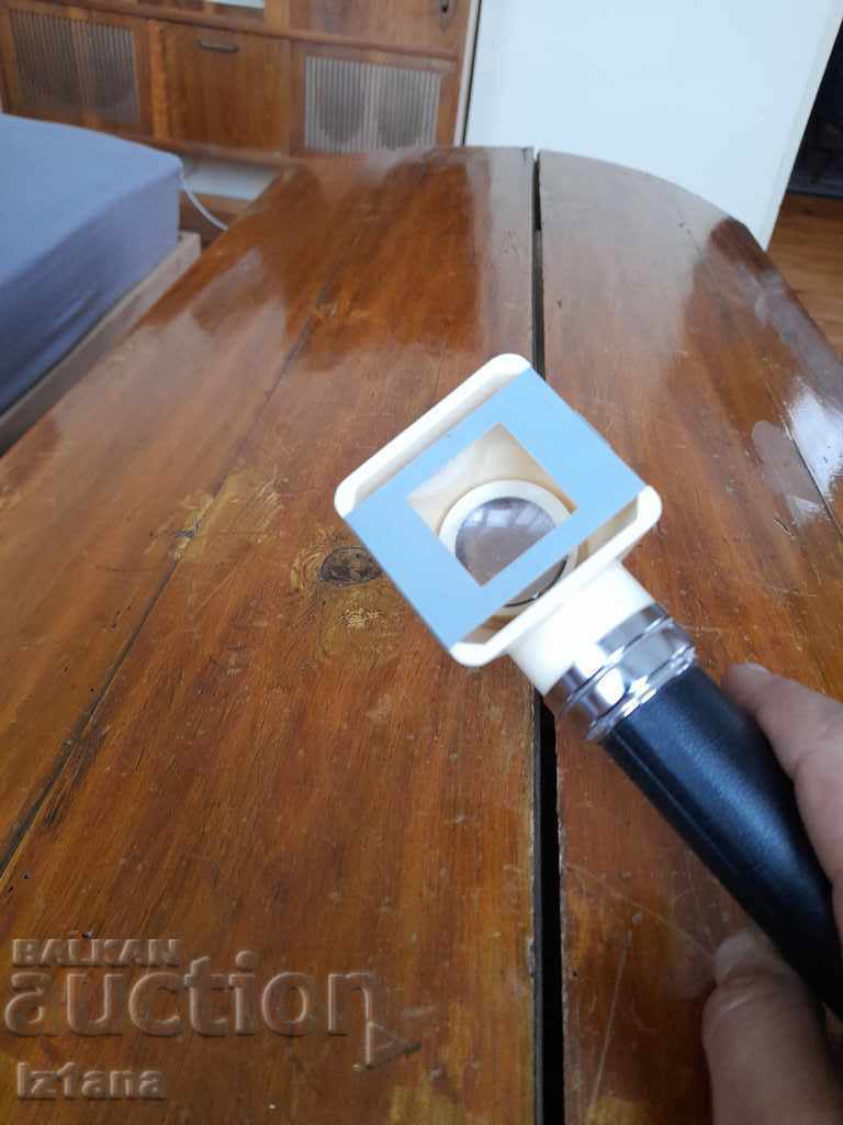 Old flashlight with magnifying glass - 7 Old flashlight with magnifying glass - 7