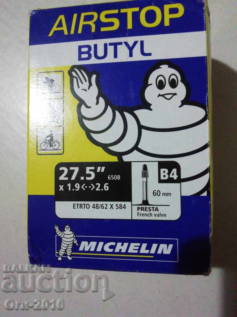 Bicycle inner tube. MICHELIN