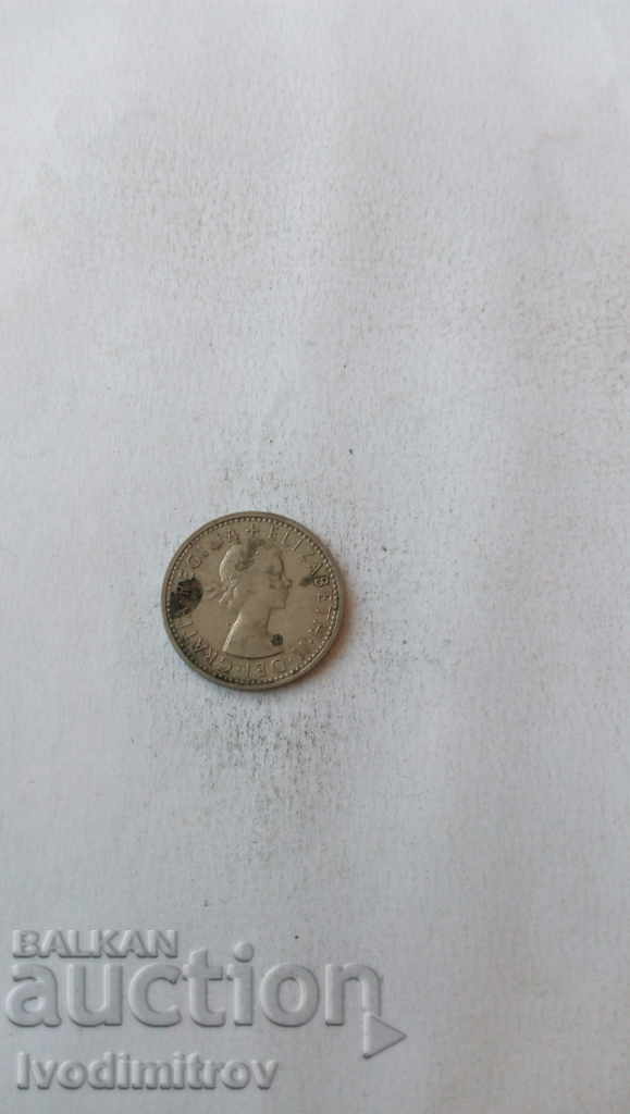 Great Britain 6 pence 1966 with price 0.85 BGN | € 0.43