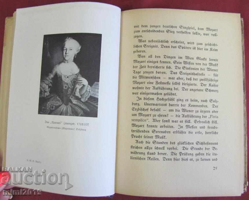 1941 Cartea Biografie Fotografii Mozart - 5 1941 Cartea Biografie Fotografii Mozart - 5