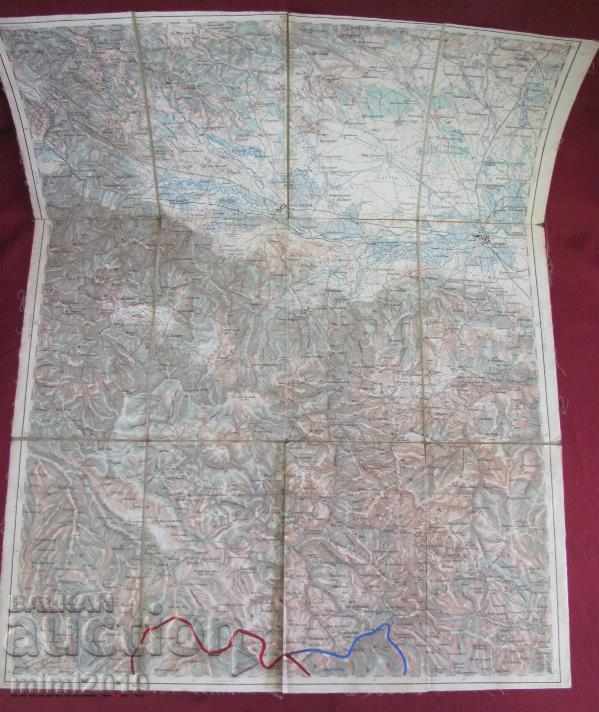World War I Original Military Map Vienna rare with price 250.00 BGN | € 127.82