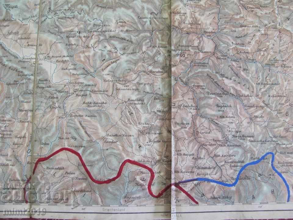 Auction  World War I Original Military Map Vienna rare