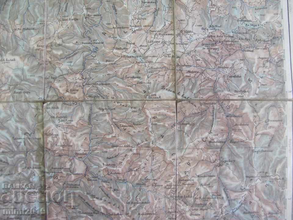 Delivery of World War I Original Military Map Vienna rare