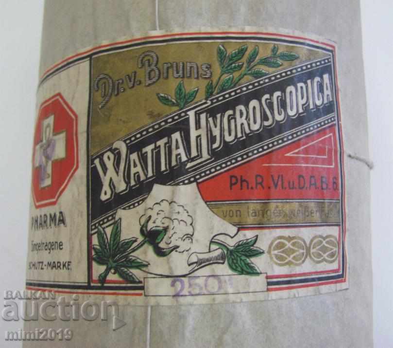 Delivery of World War II Medical Package with Cotton Germany Delivery of World War II Medical Package with Cotton Germany