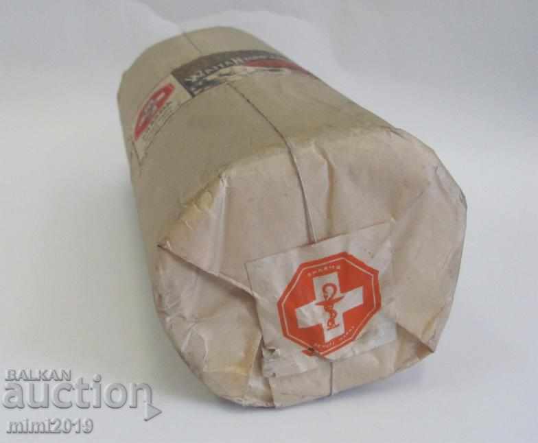 World War II Medical Package with Cotton Germany - 6 World War II Medical Package with Cotton Germany - 6