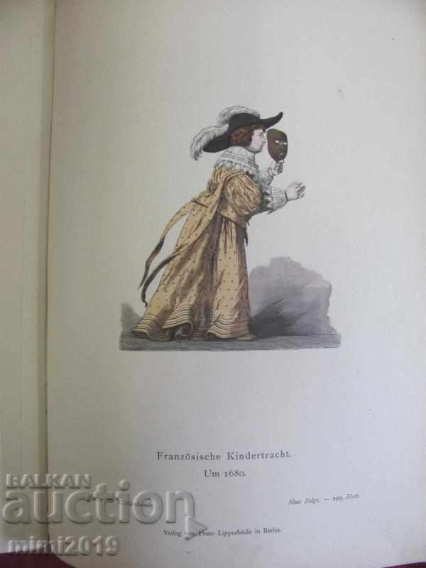 1887 Album Book KOSTUMKUNDE Germany rare - 7 1887 Album Book KOSTUMKUNDE Germany rare - 7