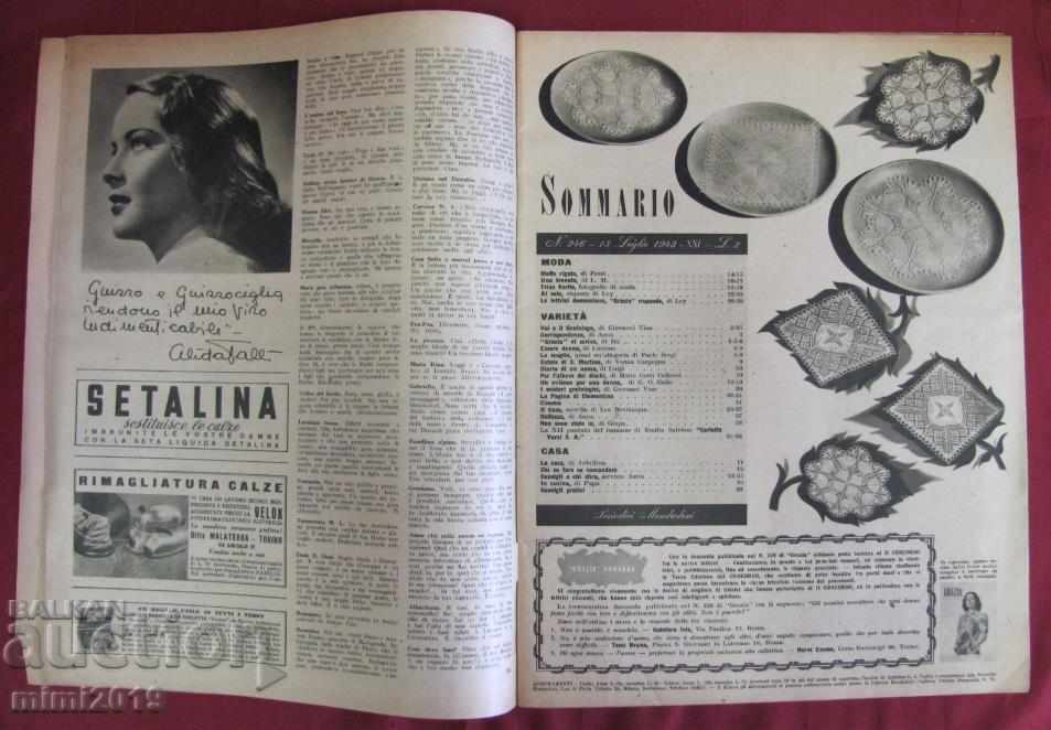 Auction 1943. Grazia Magazine for Women's Fashion Auction 1943. Grazia Magazine for Women's Fashion