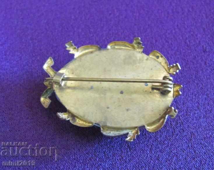 20 Ladies Brooch Scarab with Gilding - 5 20 Ladies Brooch Scarab with Gilding - 5
