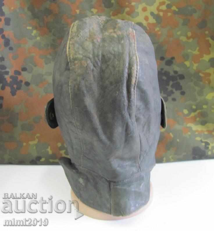 Аукцион Втора Световна Война Кожен Пилотски Шлем,Каска Германия Аукцион Втора Световна Война Кожен Пилотски Шлем,Каска Германия