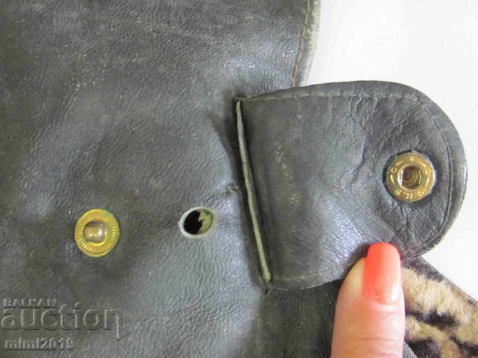 Втора Световна Война Кожен Пилотски Шлем,Каска Германия - 6 Втора Световна Война Кожен Пилотски Шлем,Каска Германия - 6