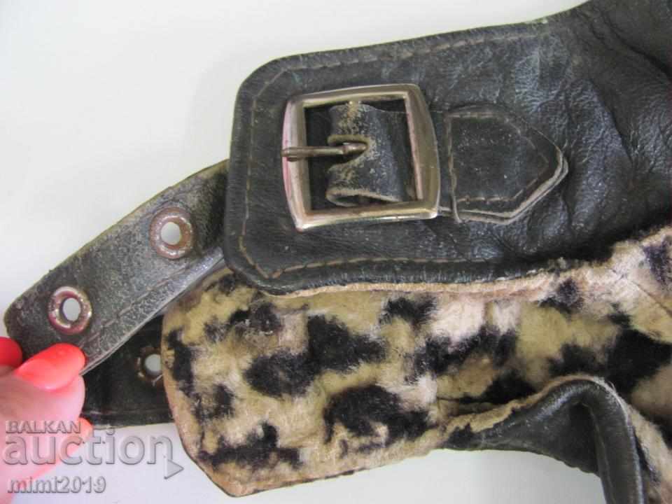 Втора Световна Война Кожен Пилотски Шлем,Каска Германия - 7 Втора Световна Война Кожен Пилотски Шлем,Каска Германия - 7