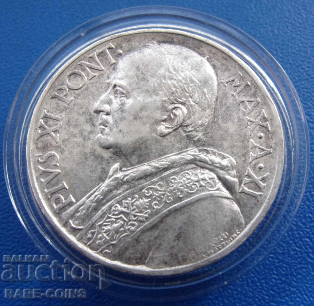 Πόλη του Βατικανού 10 Λίρες 1932 Σπάνιο πρωτότυπο με τιμή € 51.13 | 100.00 BGN