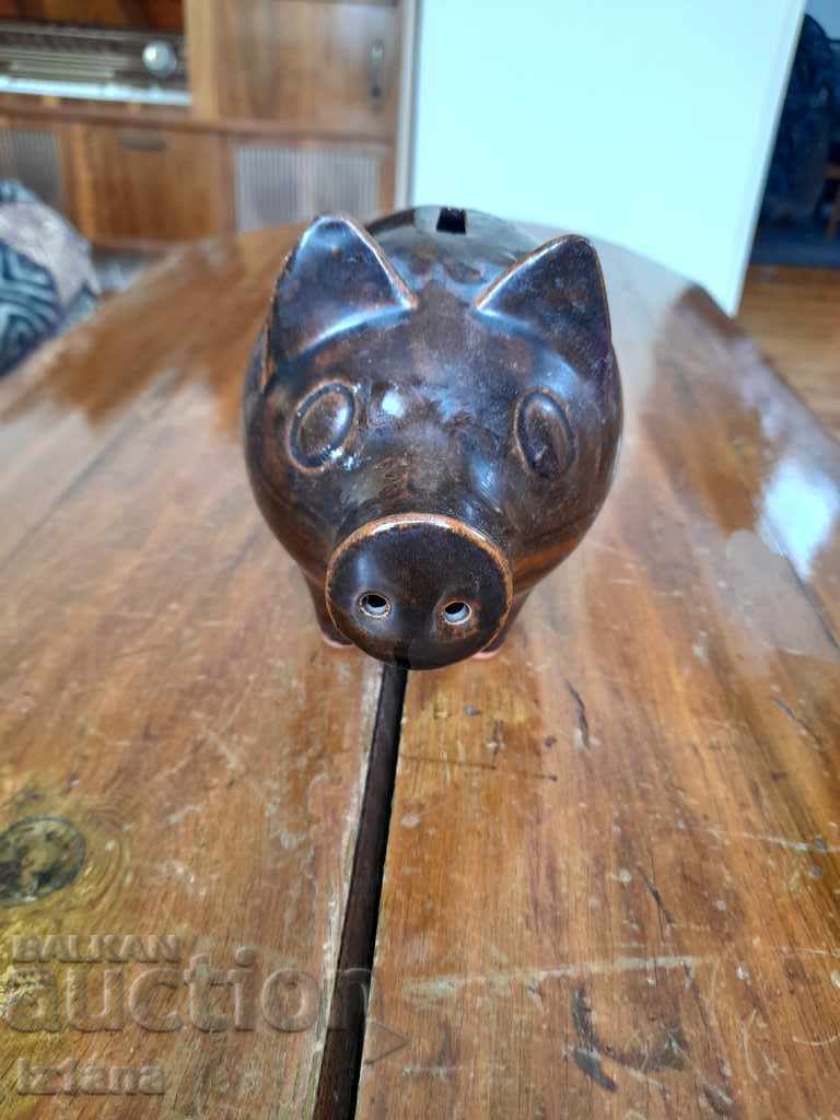 Old Ceramic Piggy Bank with price 22.00 BGN | € 11.25 Old Ceramic Piggy Bank with price 22.00 BGN | € 11.25