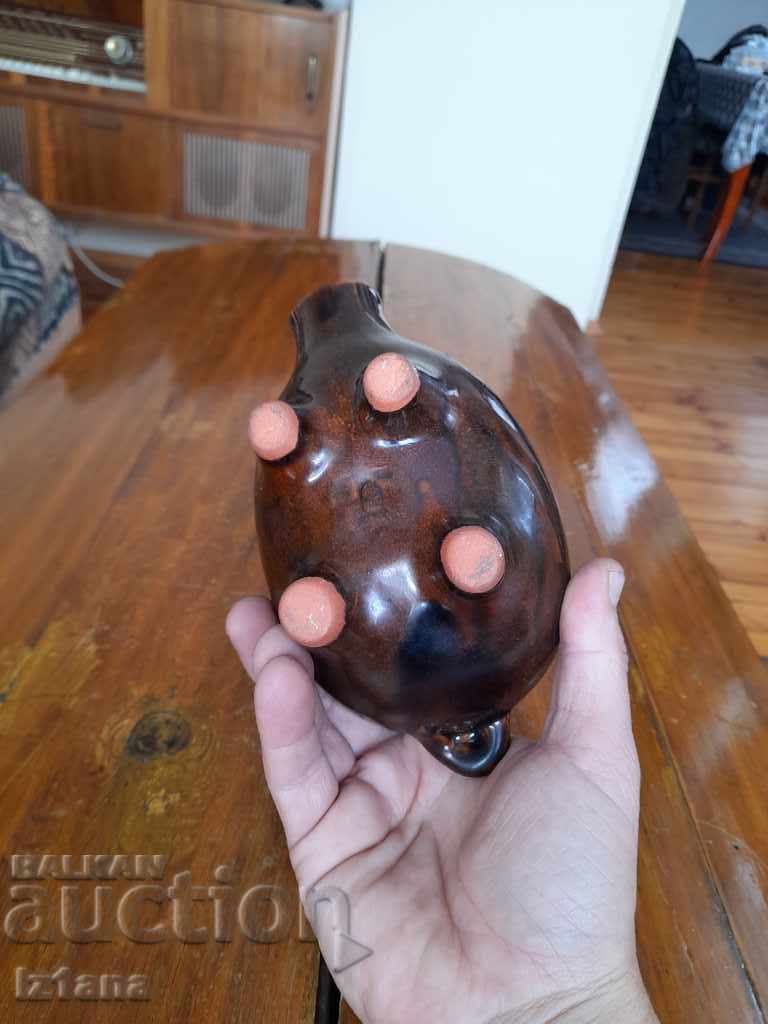 Old Ceramic Piggy Bank - 6 Old Ceramic Piggy Bank - 6