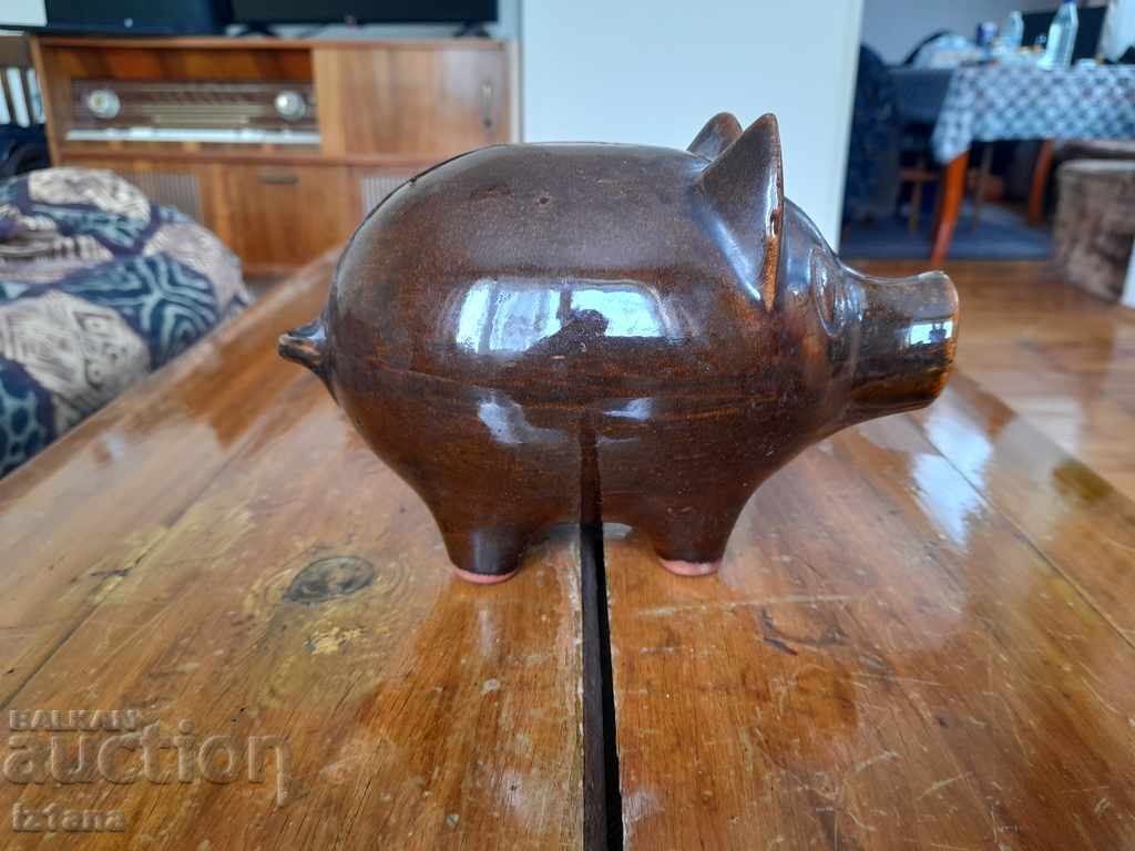 Old Ceramic Piggy Bank Old Ceramic Piggy Bank
