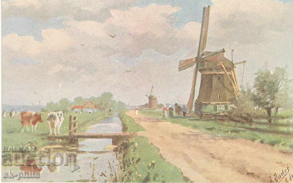 Postcards - Windmill