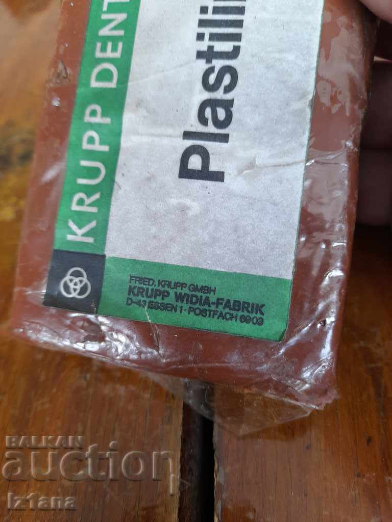 Auction Old Plastilin Krupp Dental Auction Old Plastilin Krupp Dental