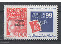 1998 Saint Pierre and Miquelon (fr). Φιλ. Φίλεξφραντ 89