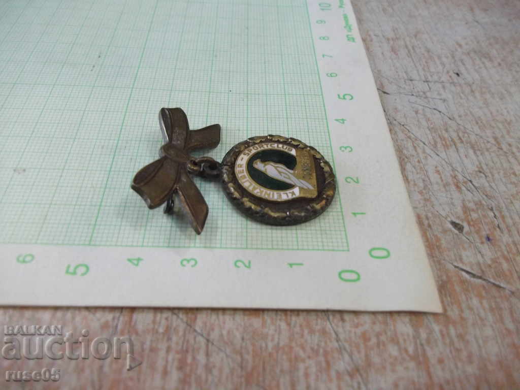 Auction Badge "KLEINKALIBER - SPORTCLUB - DÜNEBERG" Auction Badge "KLEINKALIBER - SPORTCLUB - DÜNEBERG"