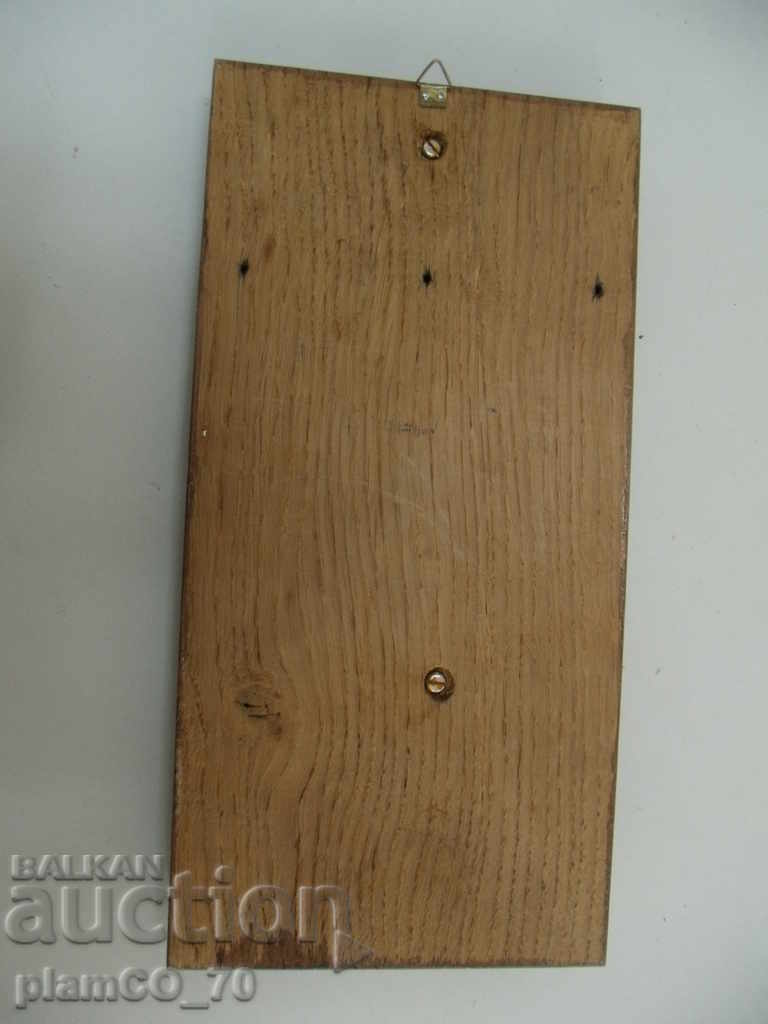 Delivery of № * 5081 old panel - bronze figure on a wooden base Delivery of № * 5081 old panel - bronze figure on a wooden base