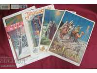 1910-1919 4pcs. Stockhol Magazines