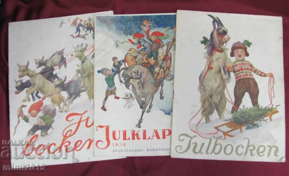 1929 1931 1932 3pcs. Children's Magazines Stockholm with price 45.00 BGN | € 23.01