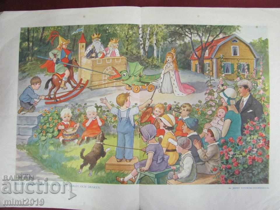 1929 1931 1932 3pcs. Children's Magazines Stockholm - 7