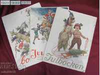 1929 1931 1932 3buc. Reviste pentru copii Stockholm
