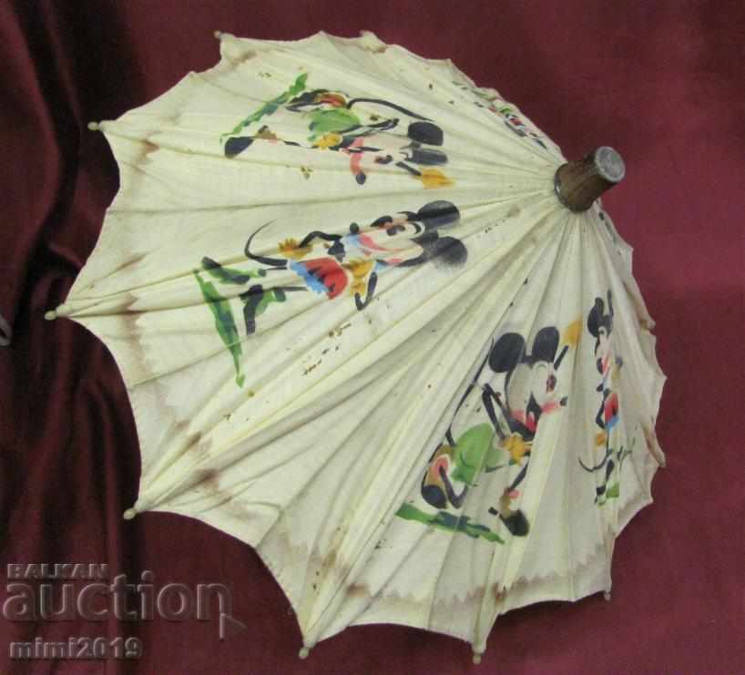 Auction Mickey Mouse 50s Baby Umbrella Auction Mickey Mouse 50s Baby Umbrella