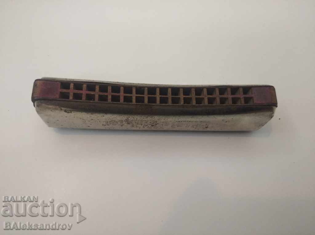 Παλιά γερμανική φυσαρμόνικα με τιμή 8.00 BGN | € 4.09 Παλιά γερμανική φυσαρμόνικα με τιμή 8.00 BGN | € 4.09