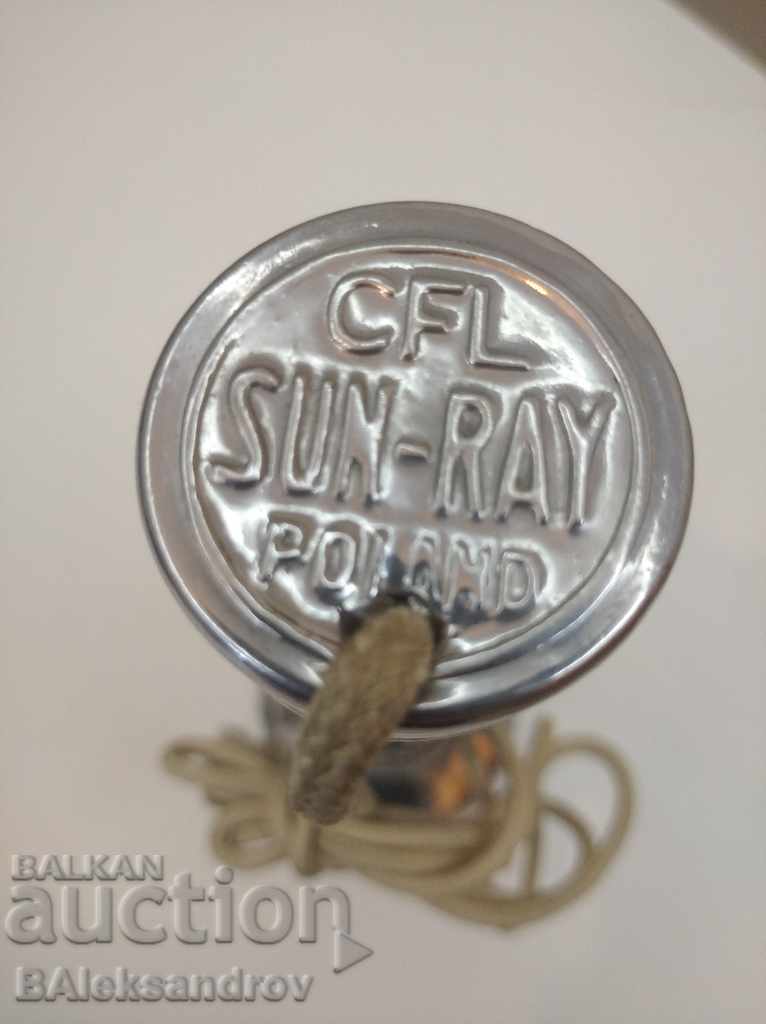 Delivery of Old sheet metal floodlight