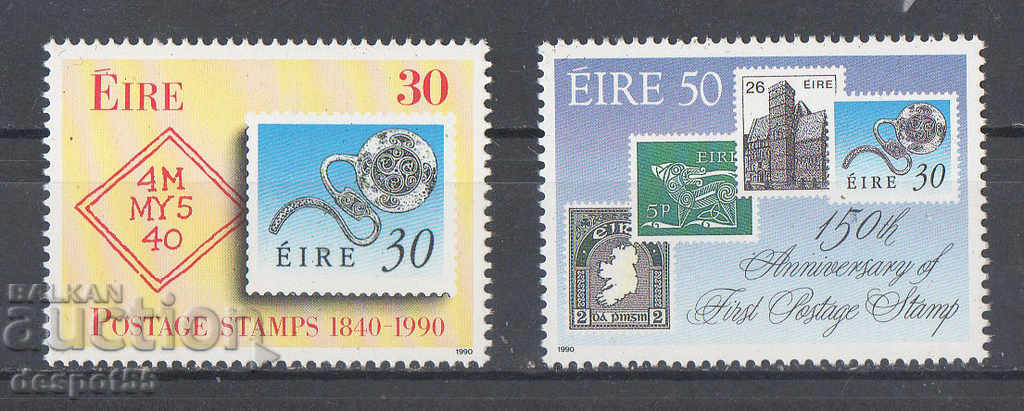 1990. Eire. 150 χρόνια από το πρώτο γραμματόσημο.