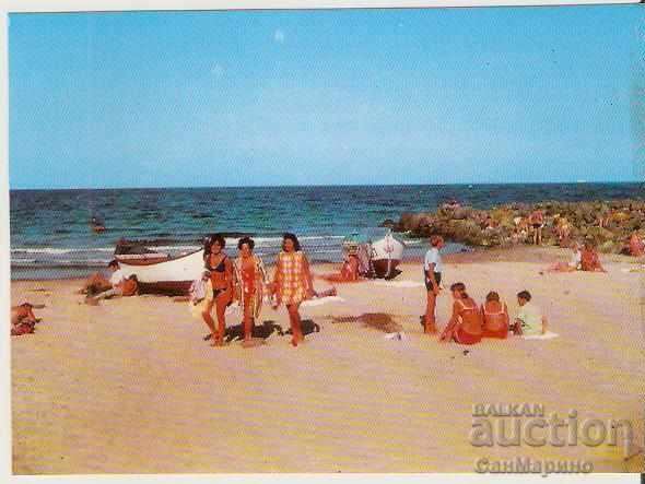 Carte poștală Bulgaria Pomorie Beach 5 *