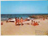 Carte poștală Bulgaria Pomorie Beach 5 *