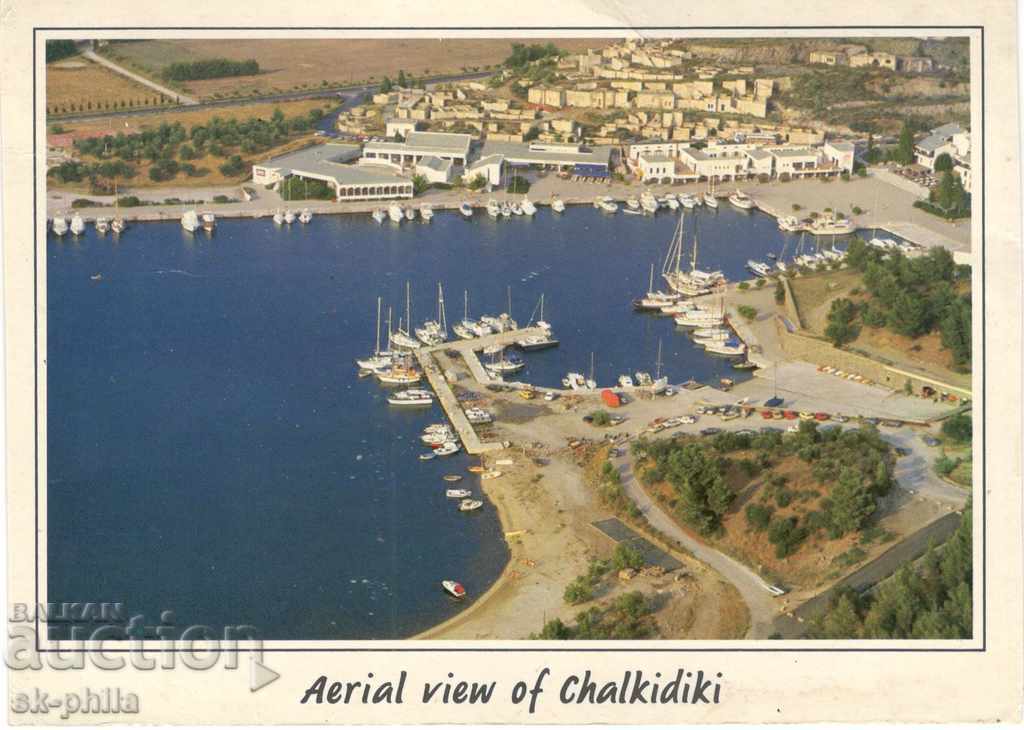 Carte poștală - Halkidiki, portul