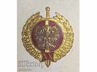 Poland old polish military badge badge