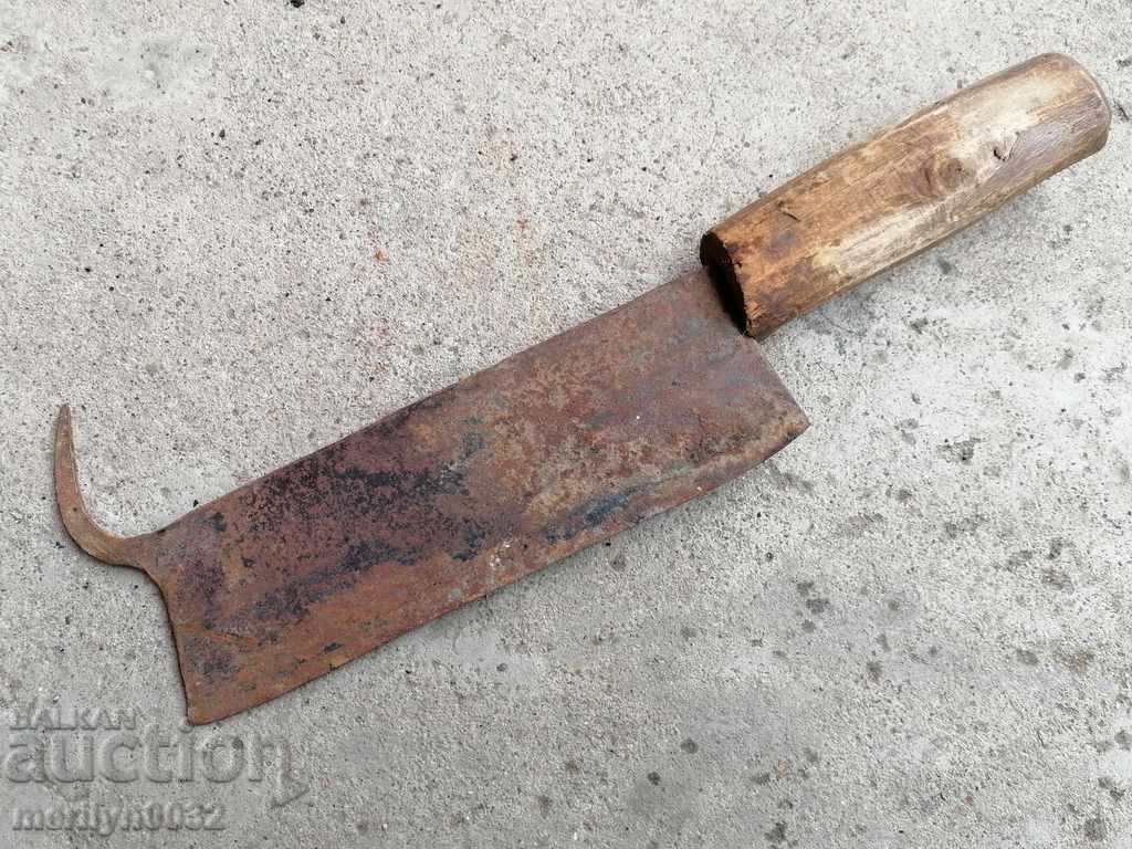 Old forged saber, ax, pole, blade, wrought iron with price 39.00 BGN | € 19.94 Old forged saber, ax, pole, blade, wrought iron with price 39.00 BGN | € 19.94