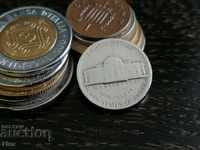 Moneda - SUA - 5 centi 1981