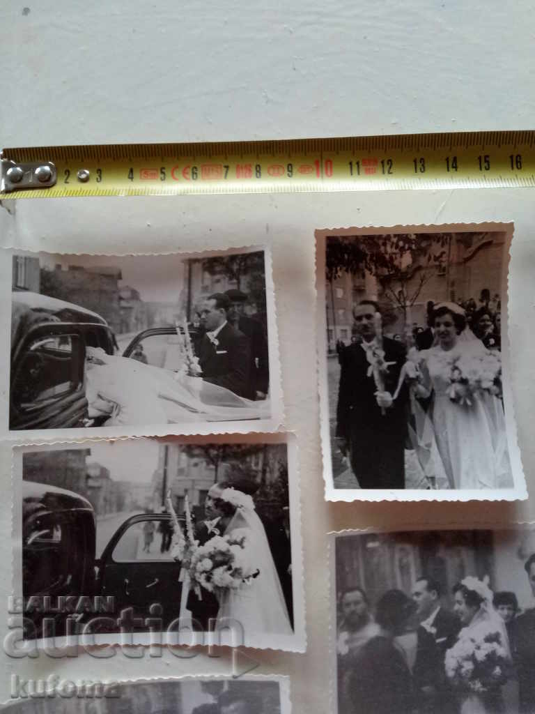 Old wedding photos 7 pieces with price 19.99 BGN | € 10.22