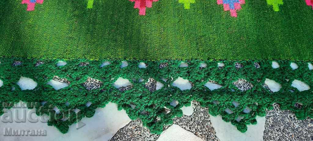 Delivery of New handwoven bedspread 100% wool 143/200cm. Delivery of New handwoven bedspread 100% wool 143/200cm.