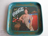 Coaster de metal vintage "Coca Cola".