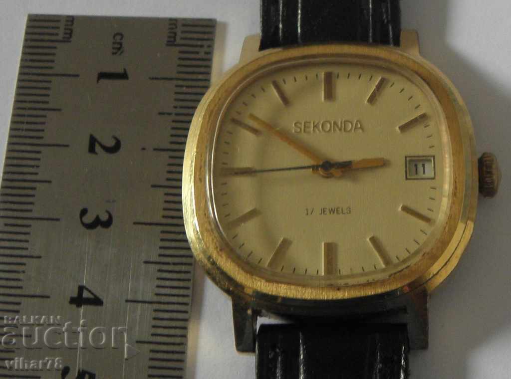 Доставка на МЪЖКИ ПОЗЛАТЕН ЧАСОВНИК СЕКОНДА-ПОЛЕТ Доставка на МЪЖКИ ПОЗЛАТЕН ЧАСОВНИК СЕКОНДА-ПОЛЕТ