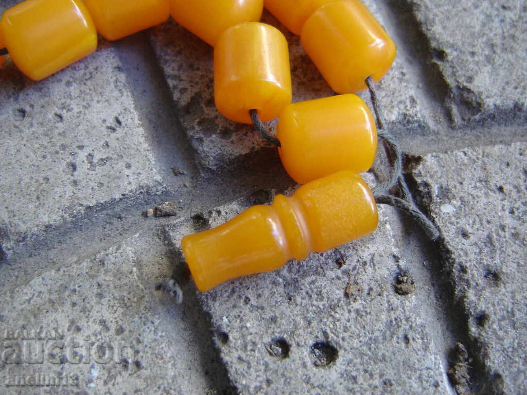 OLD ROSARY BAKELITE AMBER with price € 127.00 | 248.39 BGN