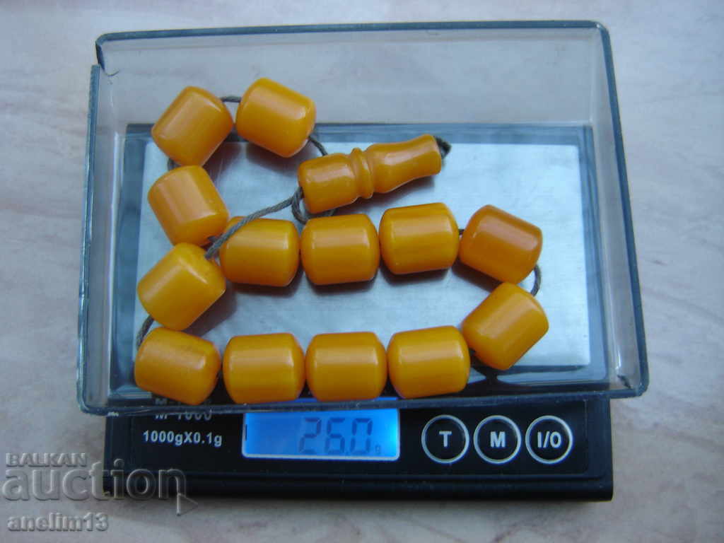 OLD BROENITSA BAKELIT AMBER - 7