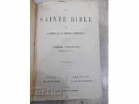 The book "LA SAINTE BIBLE" - 1060 pages.