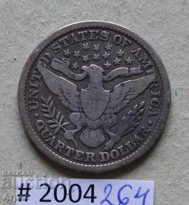 1/4 US $ 1892